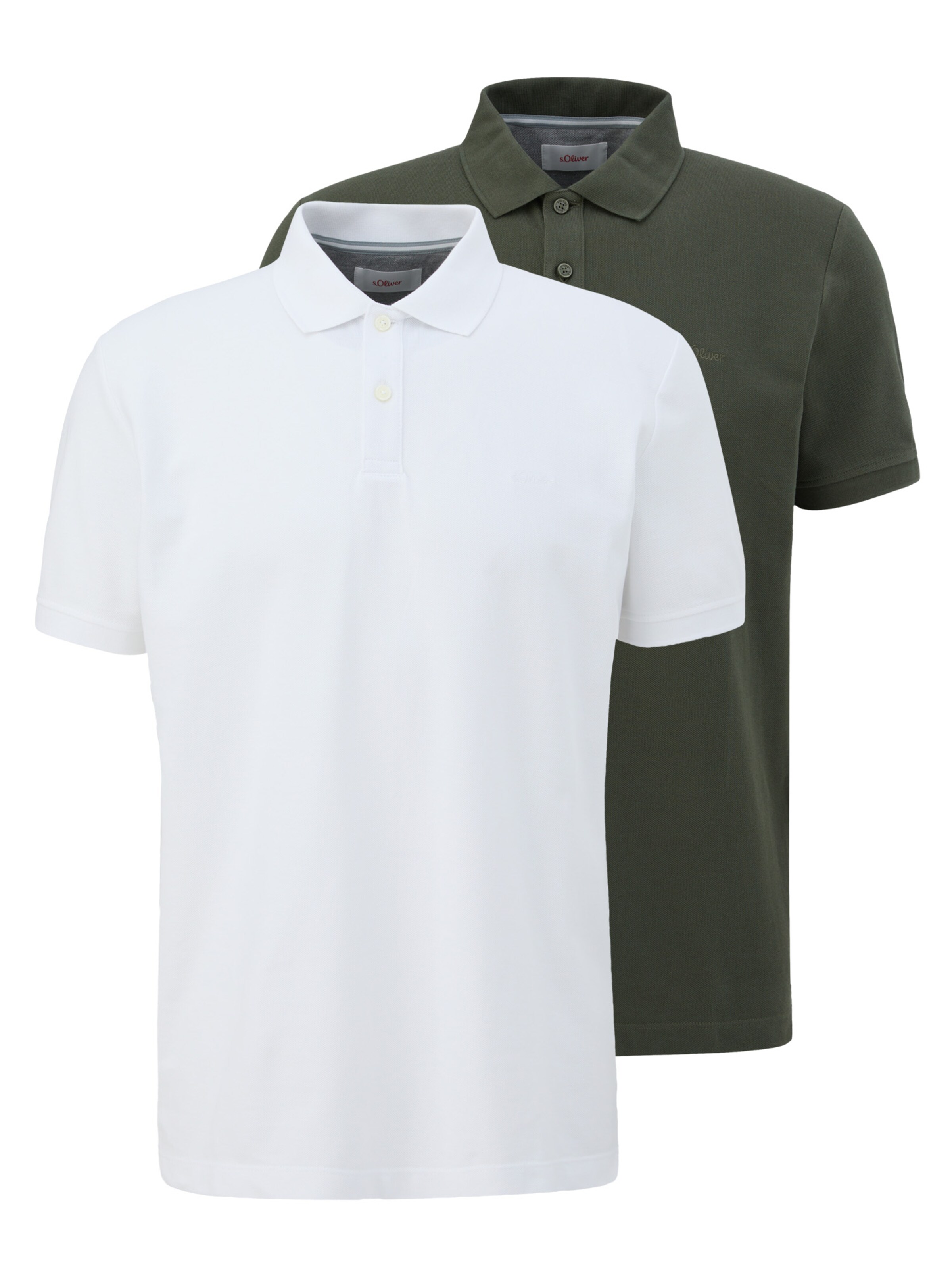 s.Oliver Shirt 'Basic' in Green: front