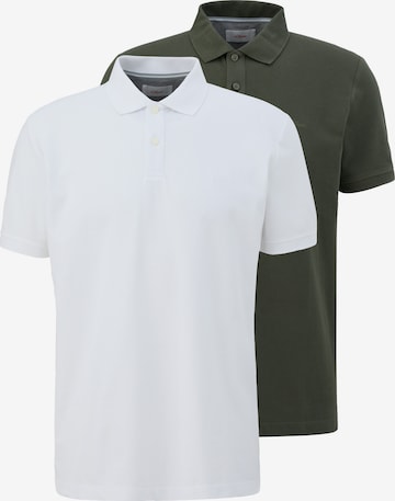 s.Oliver Shirt 'Basic' in Grün: Vorderseite