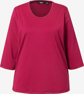 Ulla Popken Shirt in Roze: voorkant