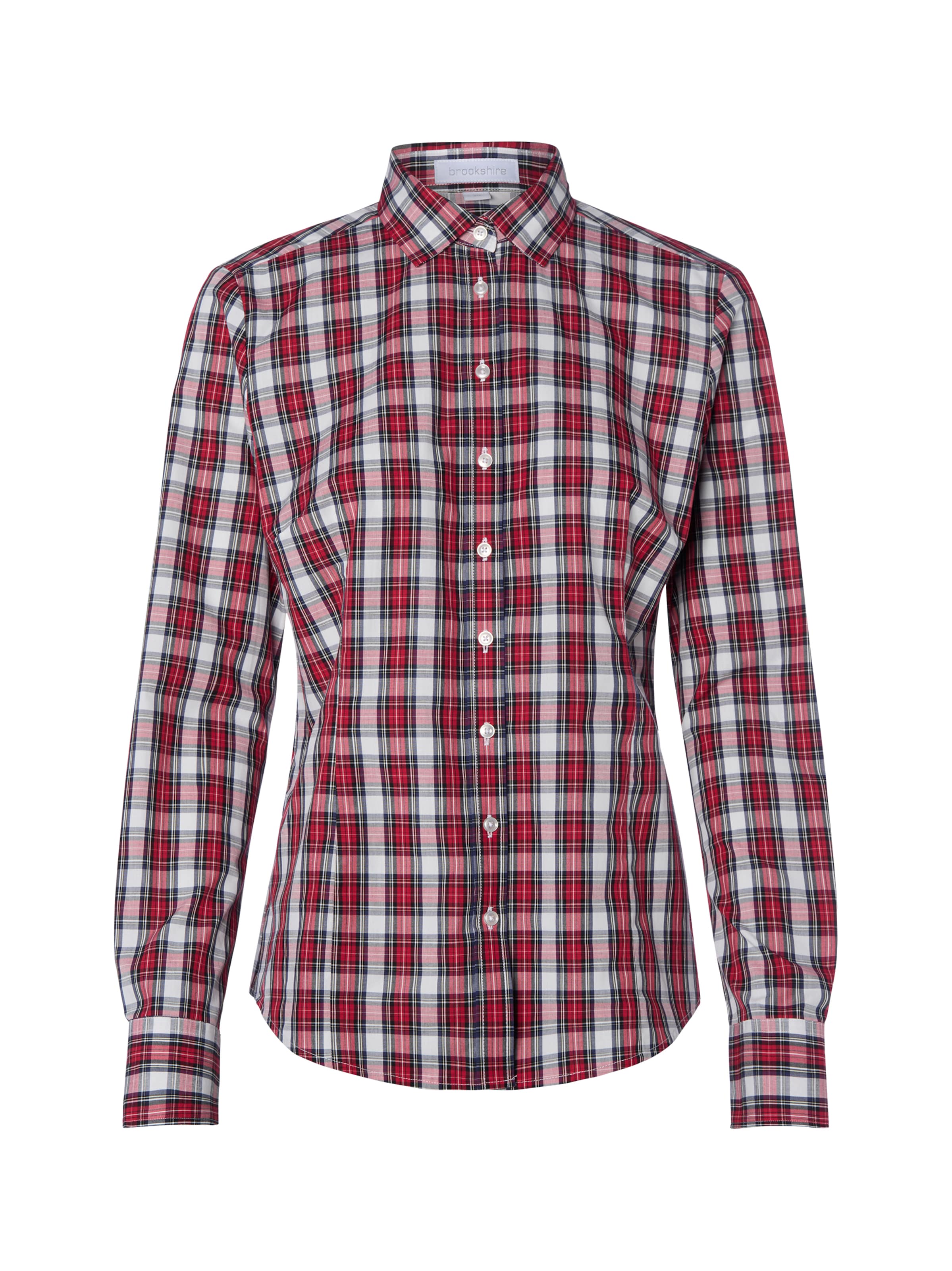 Brookshire Blouse in Red: front