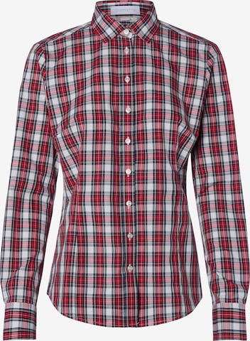 Brookshire Blouse in Red: front