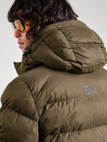 Superdry Winter jacket in Green