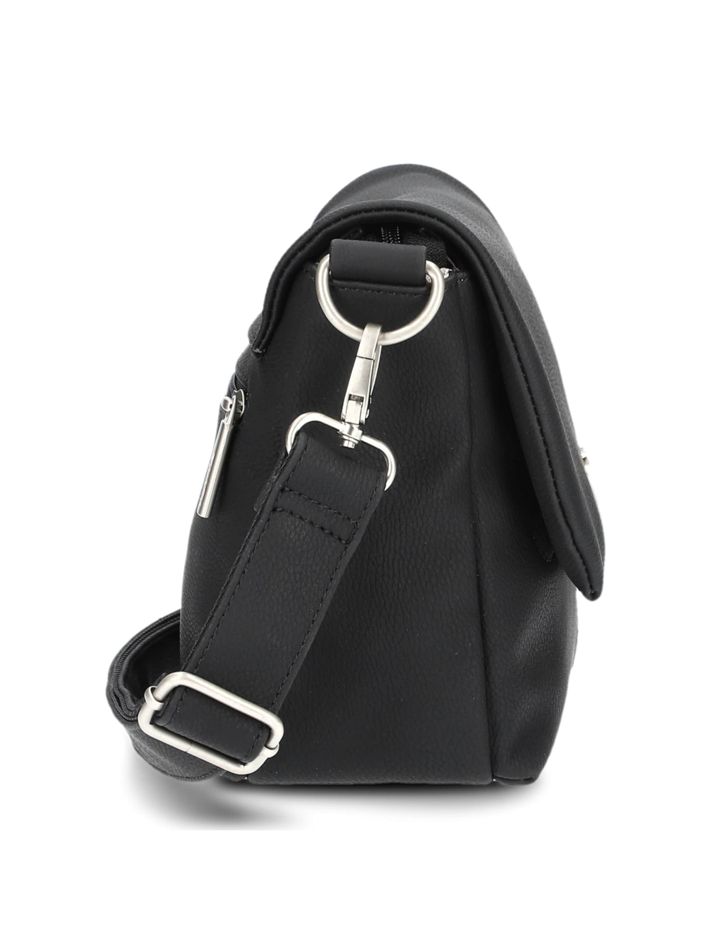 ZWEI Handtasche 'MADEMOISELLE.M M60' in Schwarz