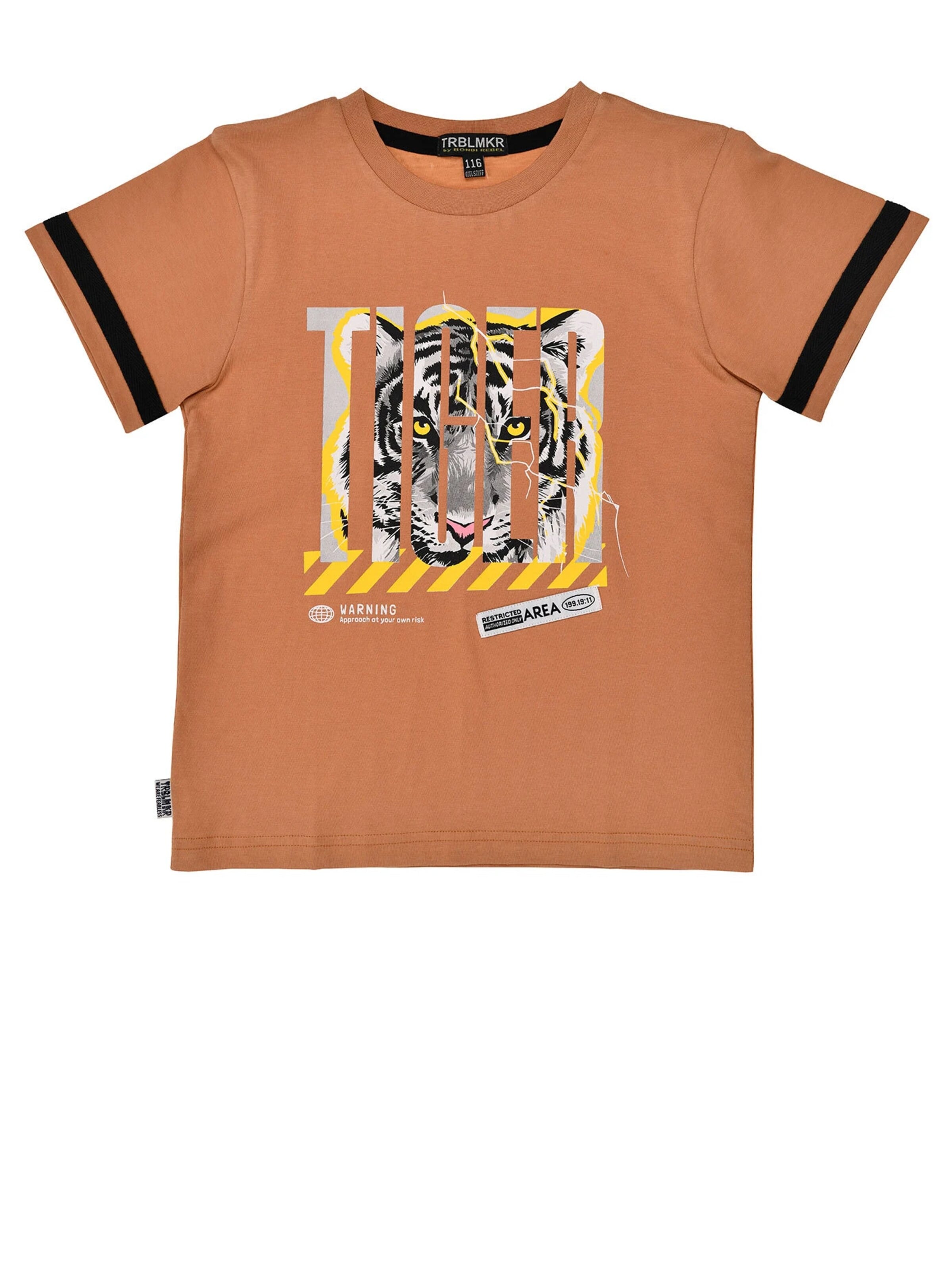 BONDI Shirt in Brown: front