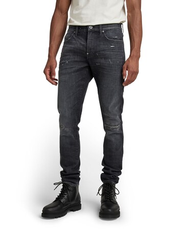 G-Star RAW Slimfit Jeans in Grijs: voorkant