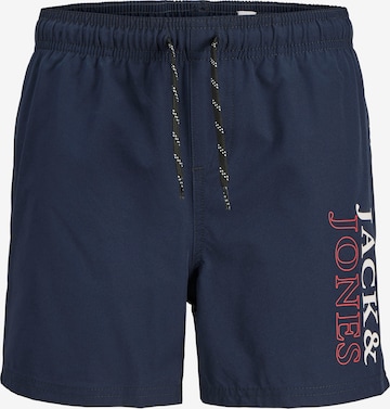 Jack & Jones Junior Плавательные шорты 'JPSTMaui' в Синий: спереди