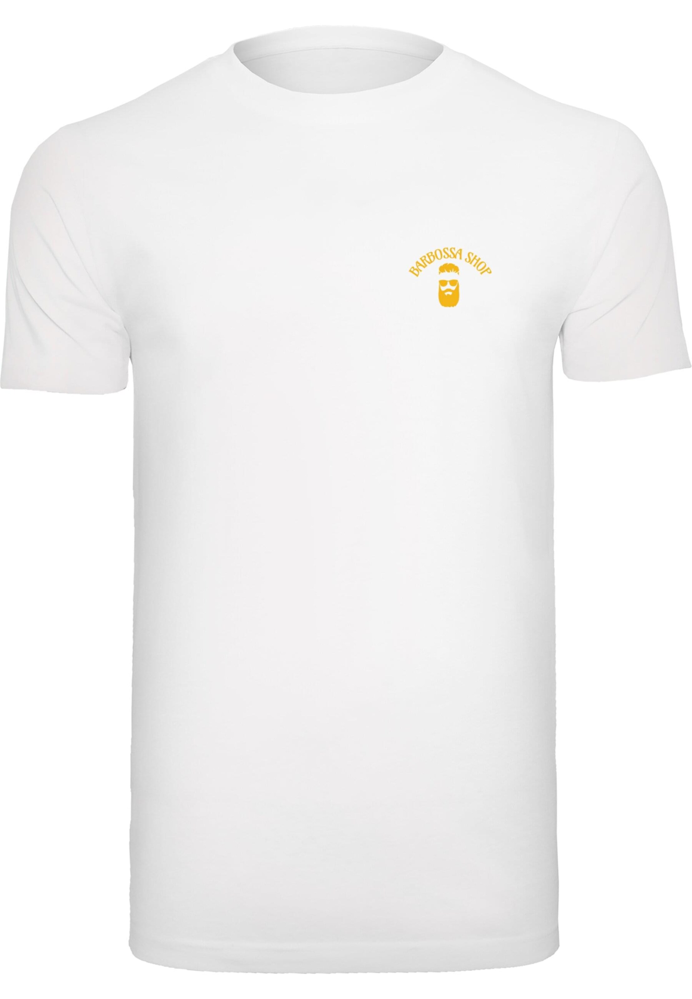 Mister Tee Tričko 'Barbossa' – bílá: přední strana