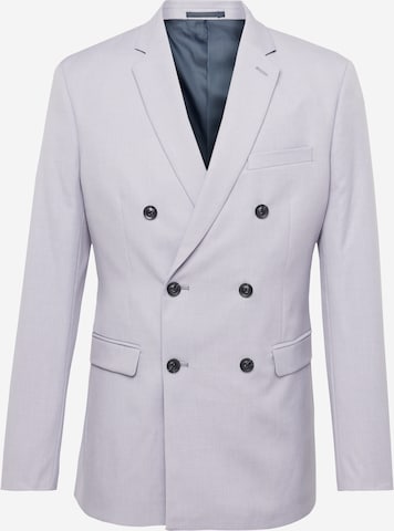 Coupe regular Veste de costume TOPMAN en bleu : devant