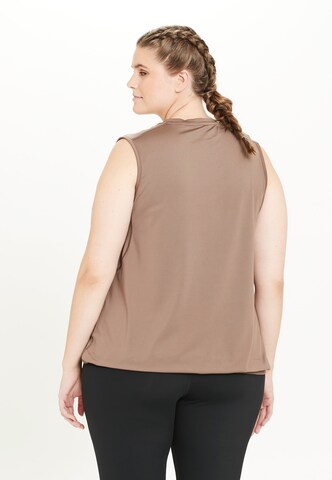 Q by Endurance Sports Top 'Nella' in Brown