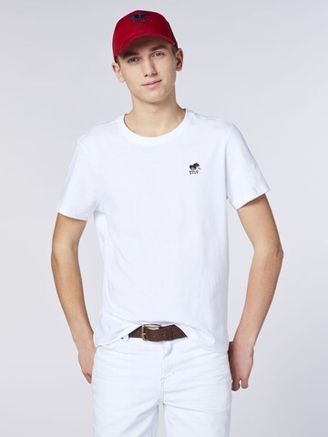 Polo Sylt T-Shirt in Weiß: predná strana