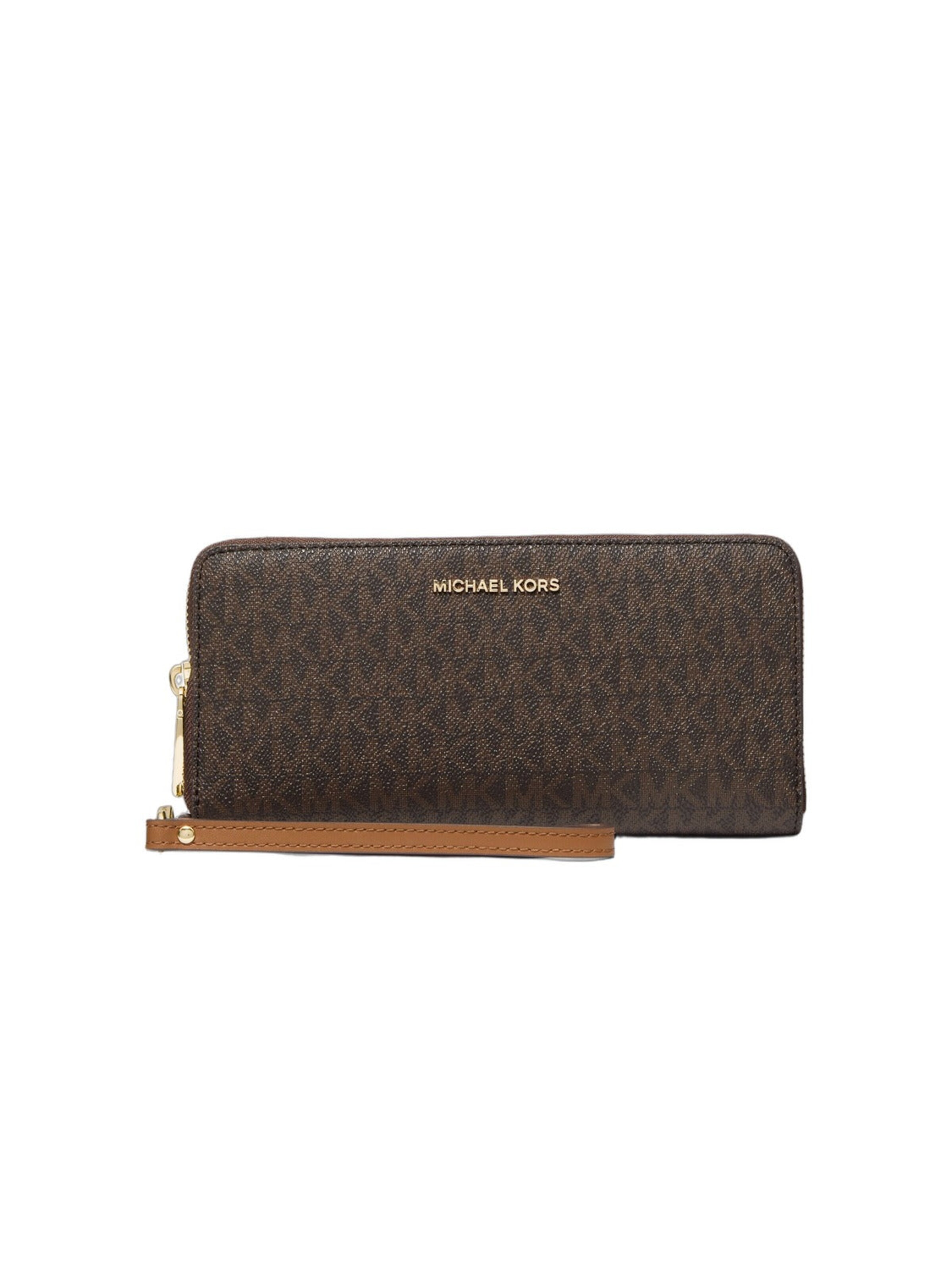 Porte-monnaies MICHAEL Michael Kors en marron : devant