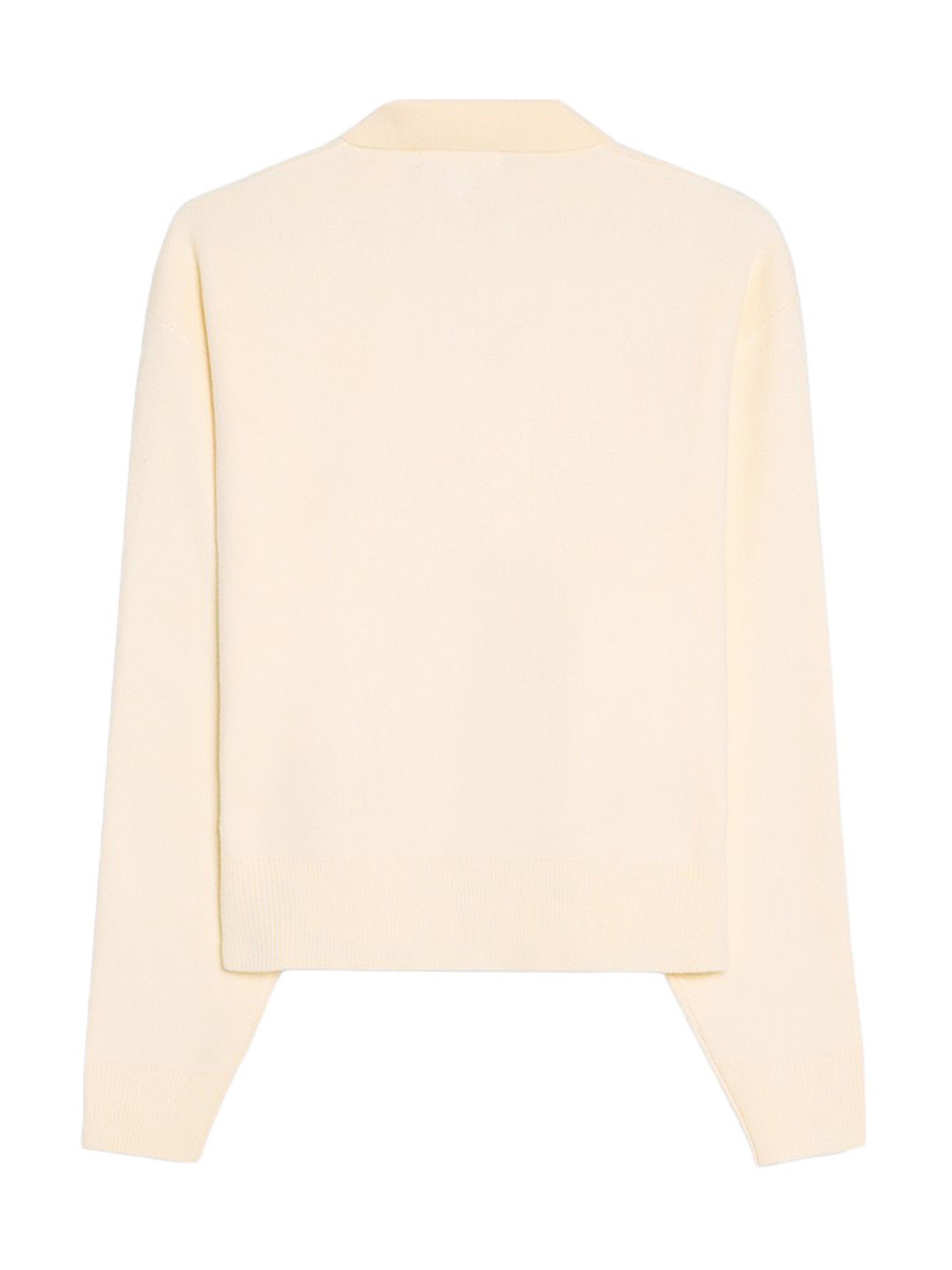 Bershka Sweater in White: back