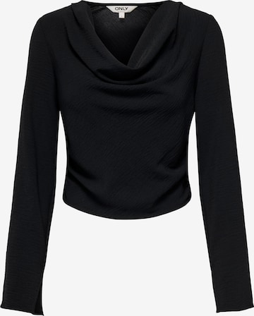 T-shirt ONLY en noir : devant