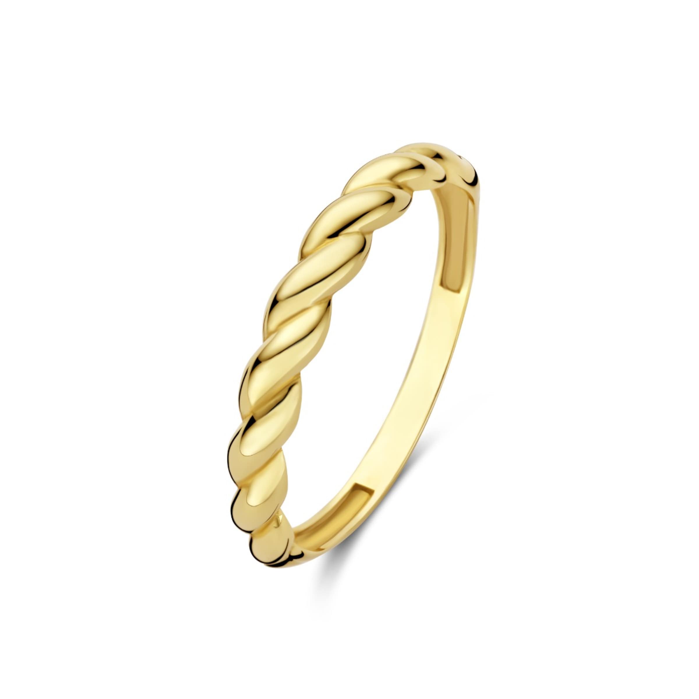 Isabel Bernard Ring in Gold: Vorderseite