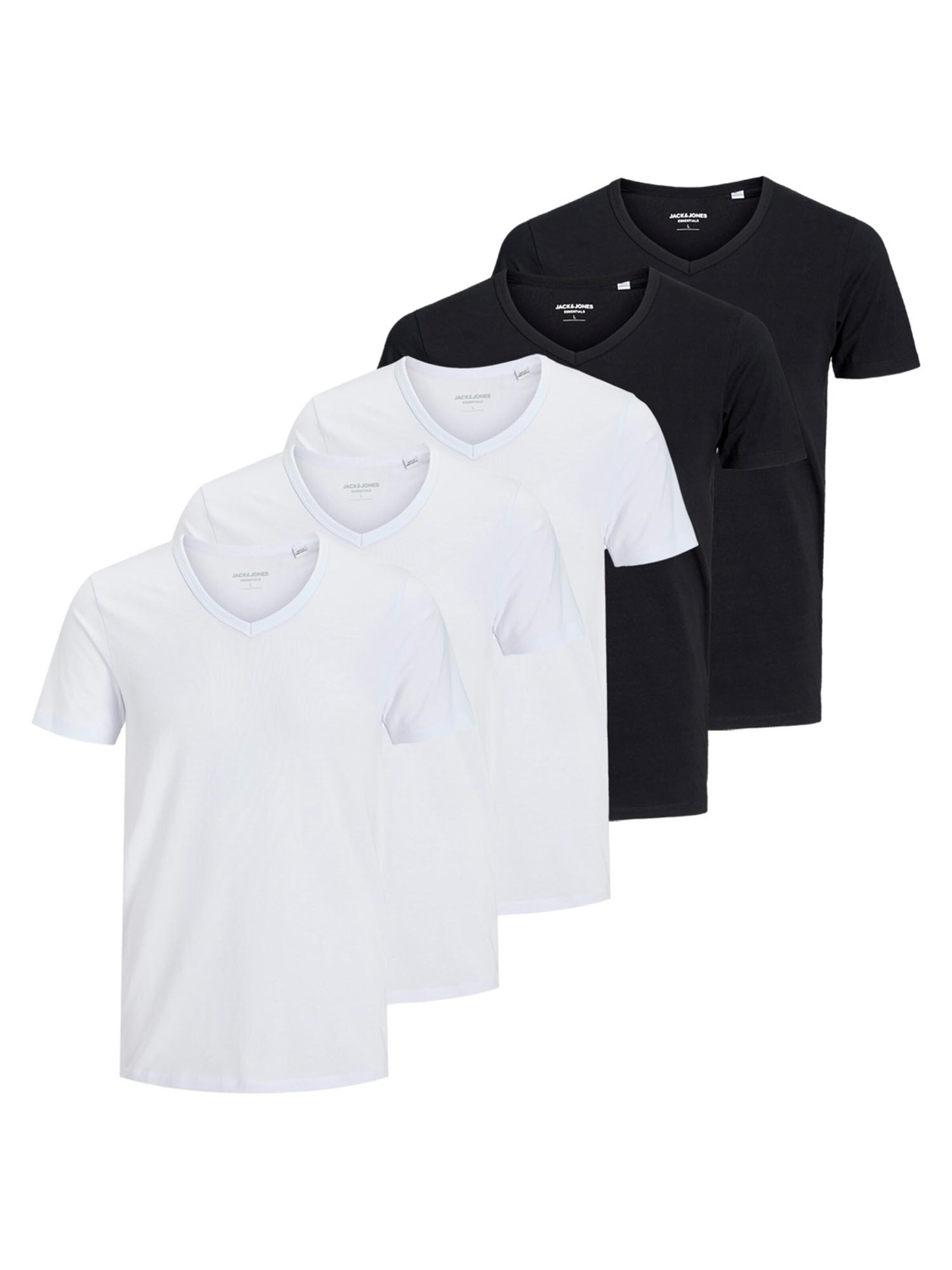 JACK & JONES Shirt 'Essentials' in Black: front