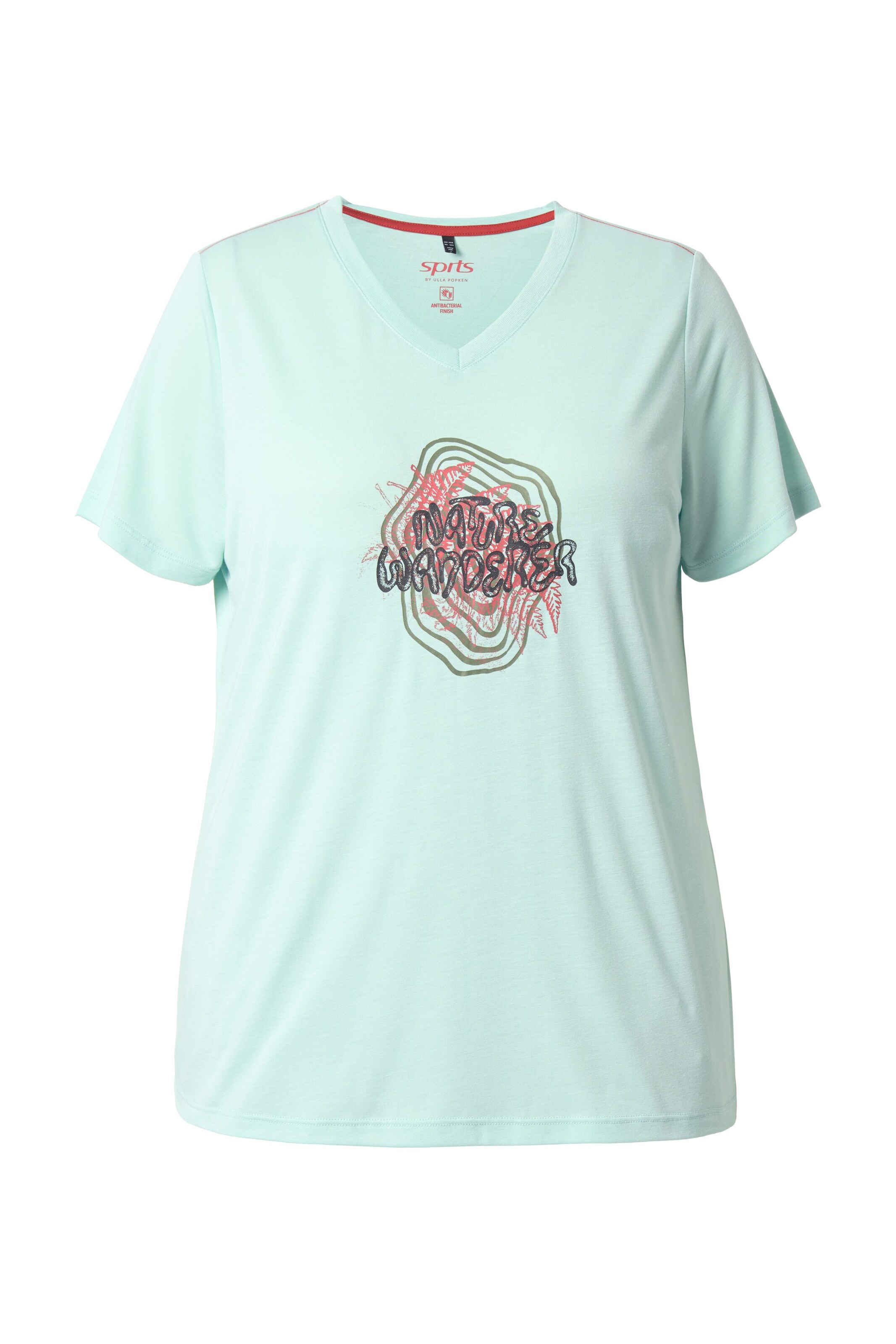Ulla Popken Shirt in Groen: voorkant