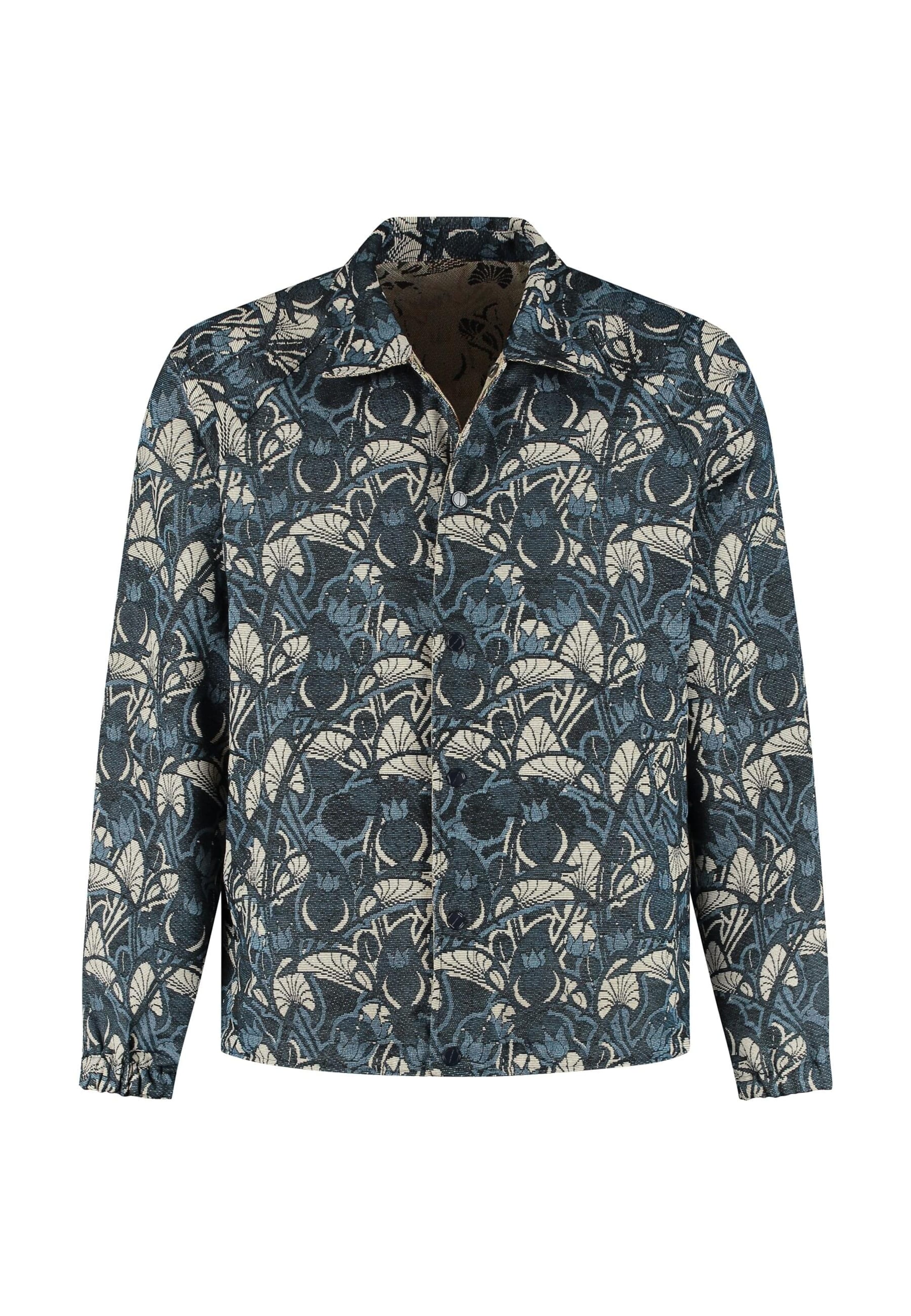 Dstrezzed Jacke 'Sawyer' in Blau: Vorderseite