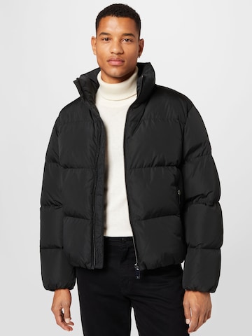 Veste d’hiver Calvin Klein en noir : devant