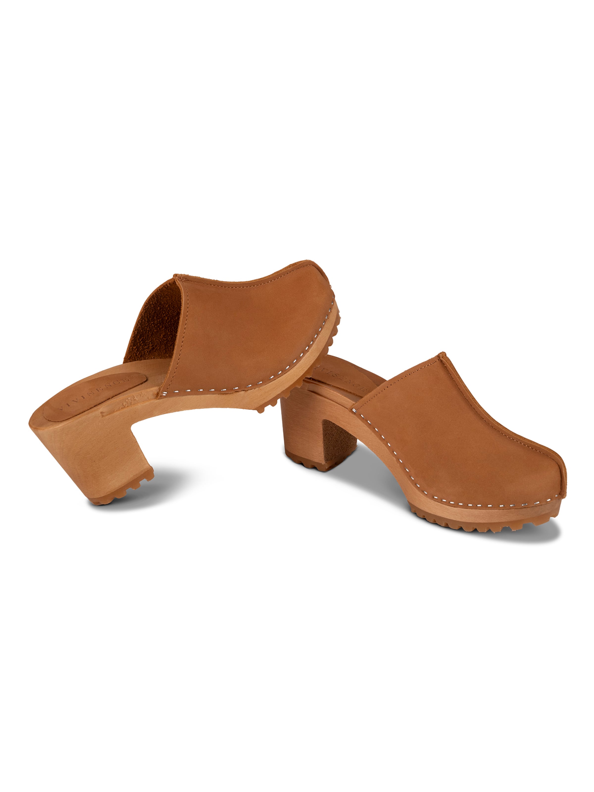Vivisence Clogs 'B0004'‌‌‌‌‌‌‌ in Braun