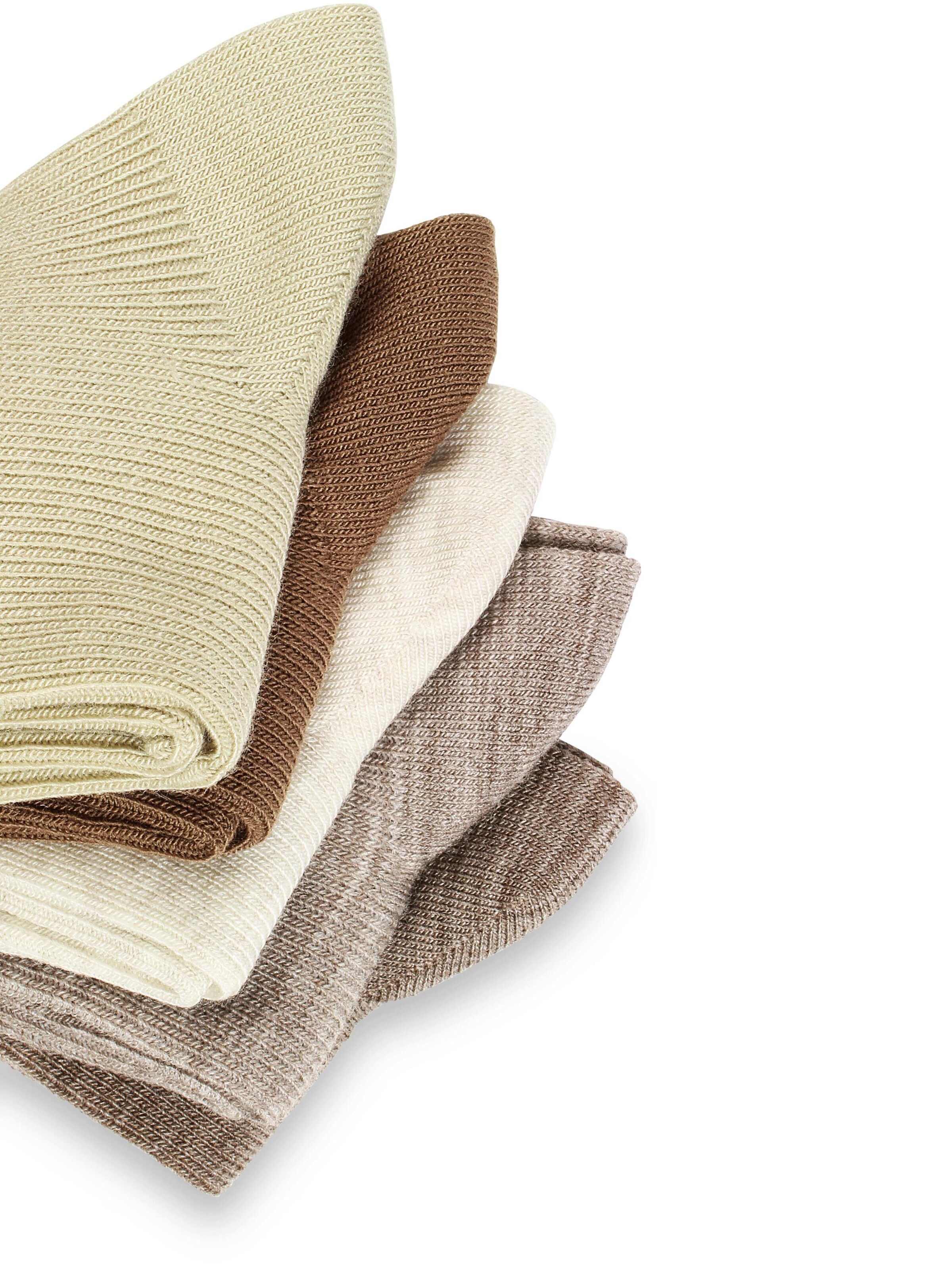 Chaussettes normani en beige