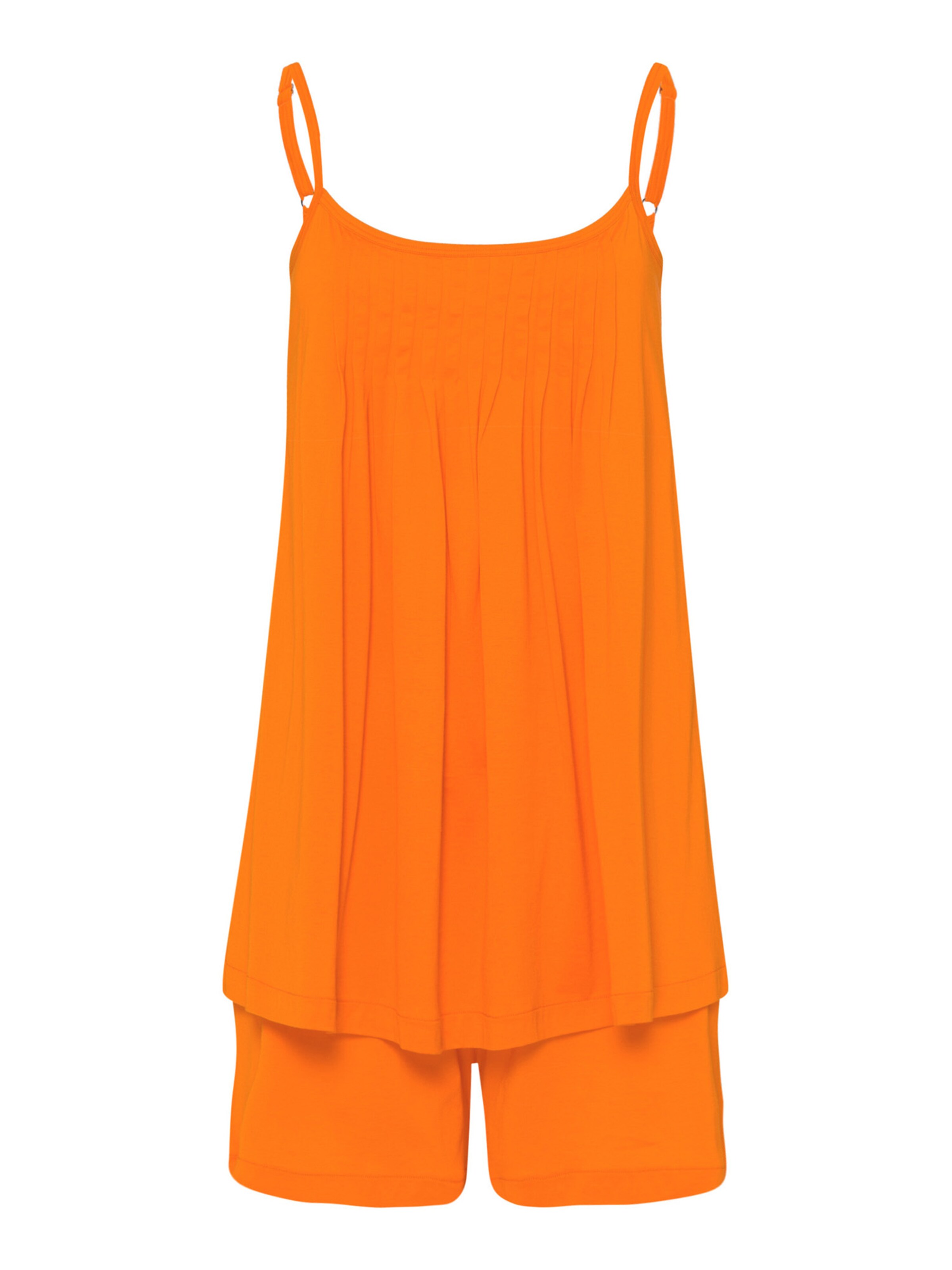 Hanro Shorty ' Juliet ' in Orange: front