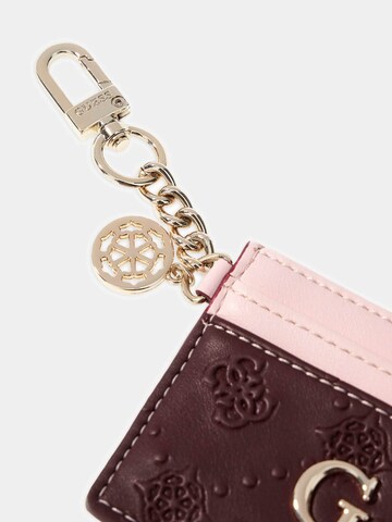 GUESS Schlüsselanhänger in Rot