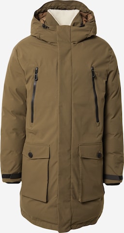 REPLAY Winter Coat in Green: front