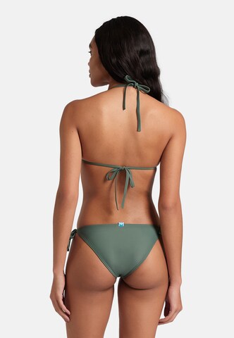 zaļš ARENA Trijstūra formas Bikini 'TEAM STRIPE'