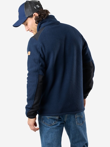 SWEDEMOUNT Fleece jas 'Nordkap' in Blauw