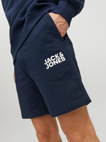 JACK & JONES Regularen Hlače 'Bex' | modra barva