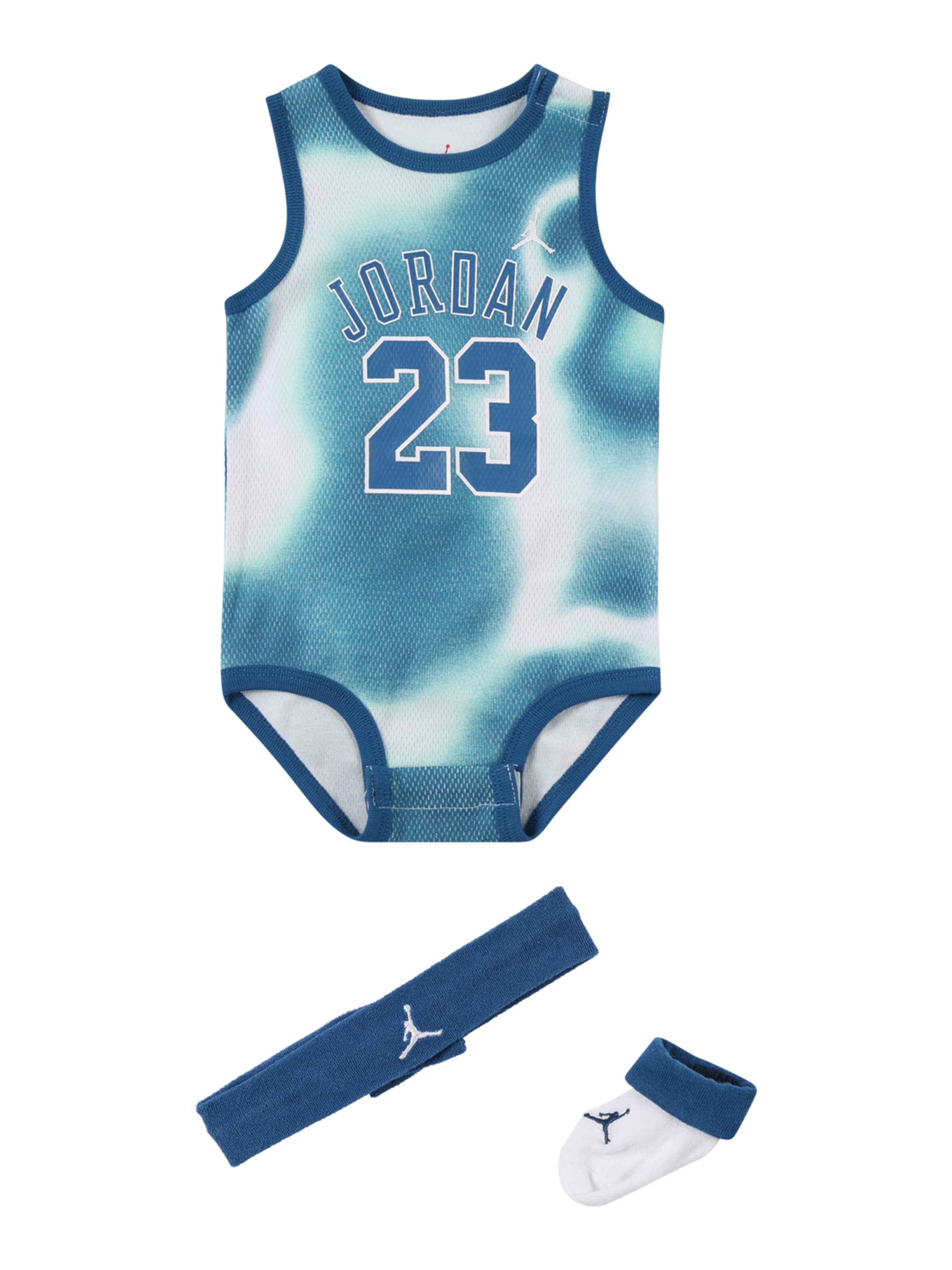Jordan Σετ σε μπλε: μπροστά