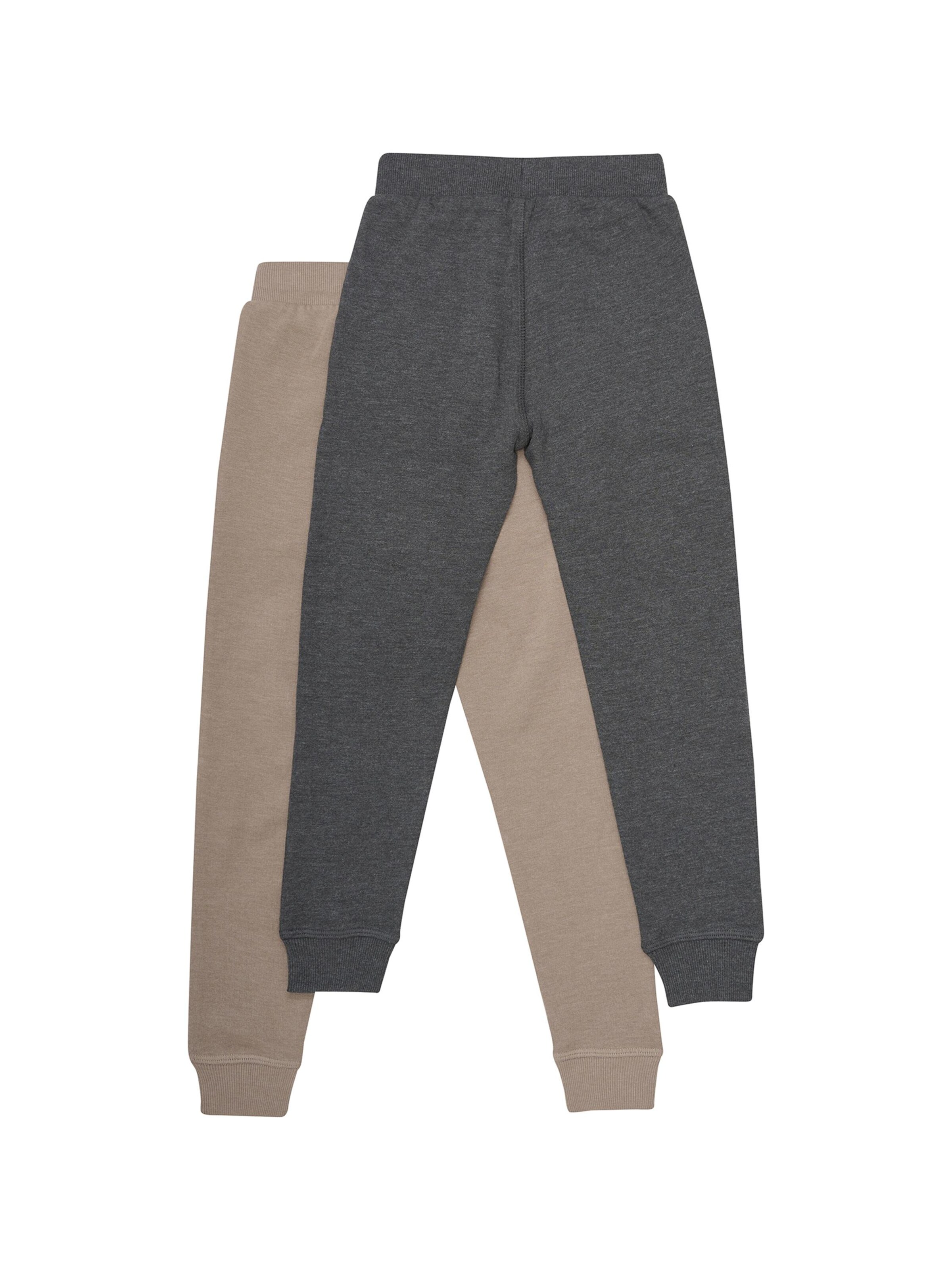 MINYMO Zwężany krój Spodnie w kolorze szary