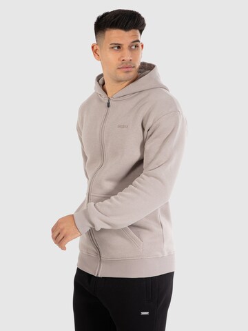 Smilodox Sweatvest ' Raik ' in Bruin