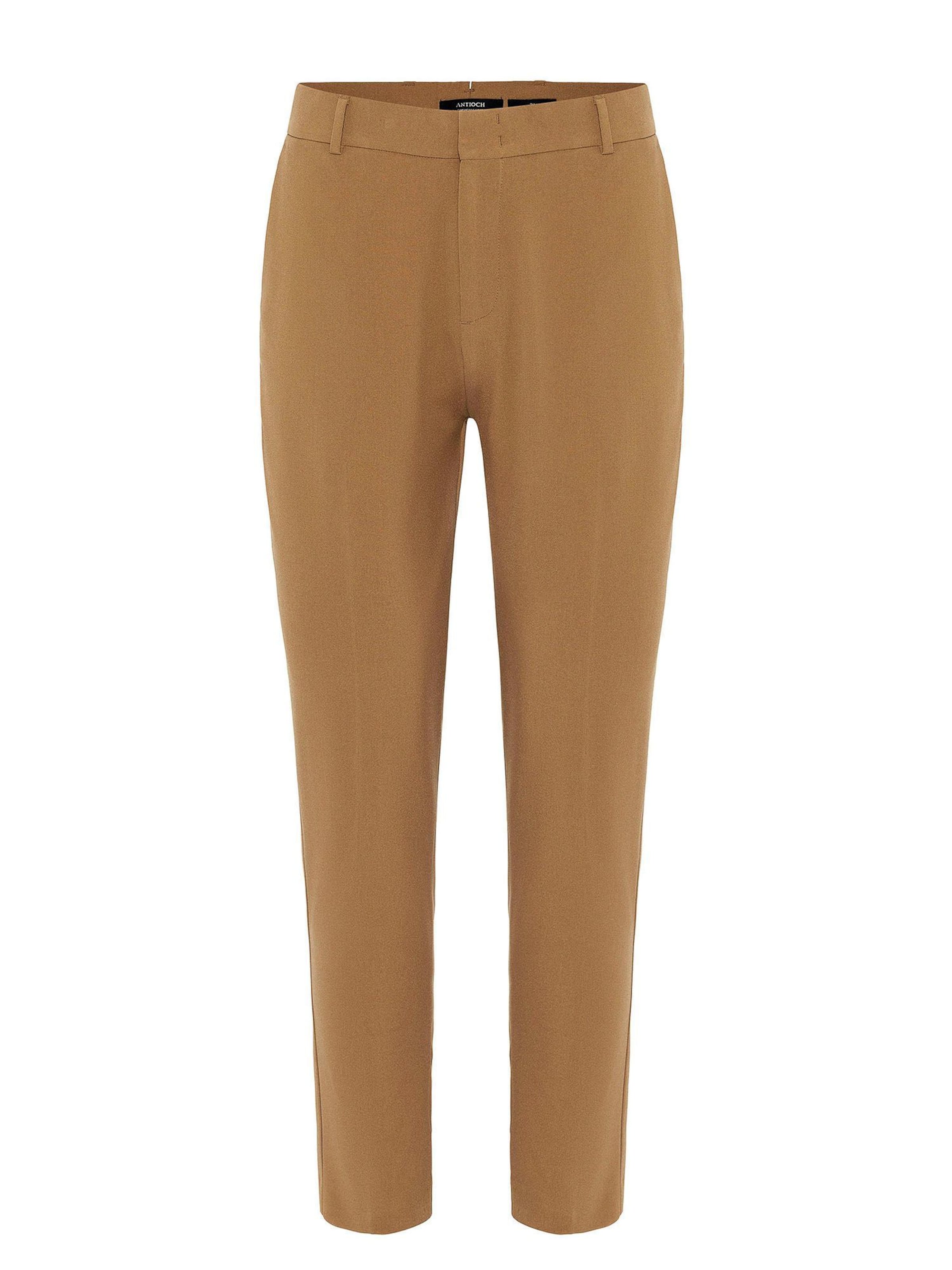 Antioch - regular Pantalón de pinzas en beige: frente