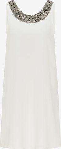 DreiMaster Vintage Zomerjurk in Wit: voorkant