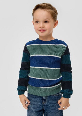 s.Oliver Sweater in Blue: front