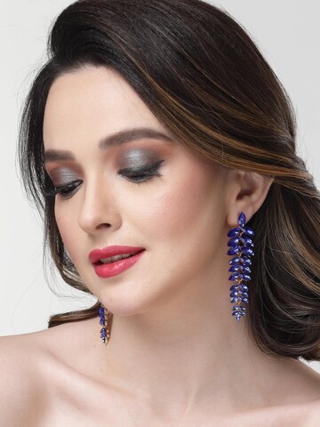 AVANT-GARDE PARIS - Pendientes 'Genevieveina' en azul