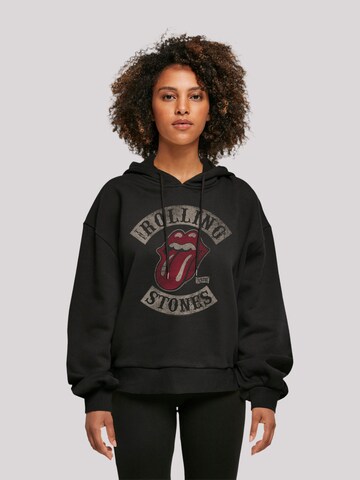 Pull-over 'The Rolling Stones Tour '78' F4NT4STIC en noir : devant