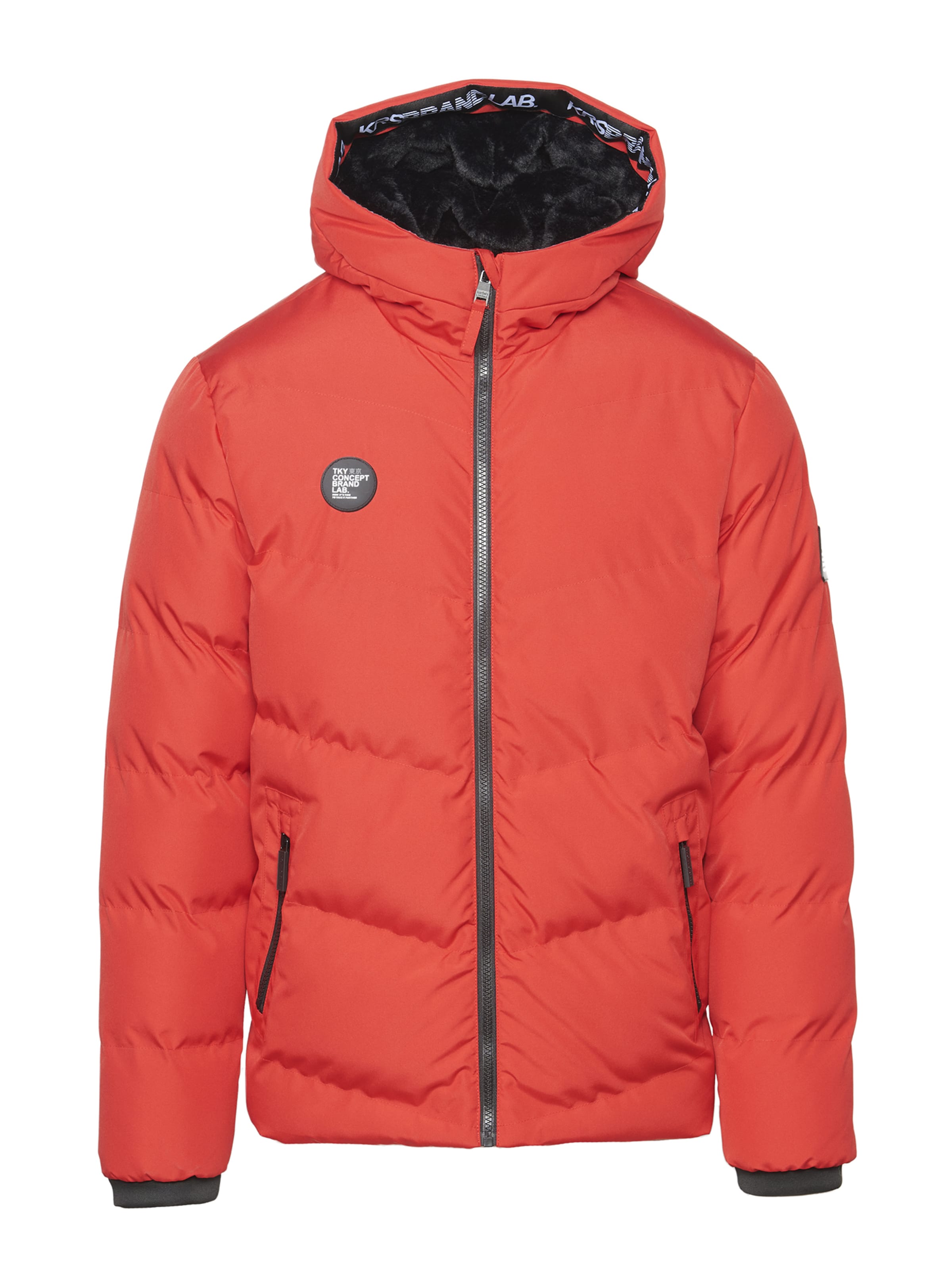 KOROSHI Talvitakki värissä punainen: etupuoli