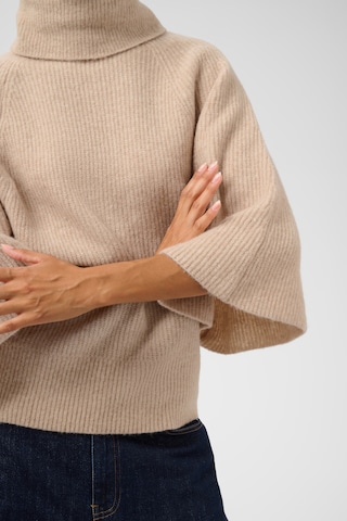 SOAKED IN LUXURY - Pullover 'Bean' em bege