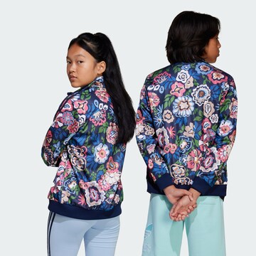 Veste de survêtement 'Adidas Originals x Liberty London Firebird' ADIDAS ORIGINALS en bleu