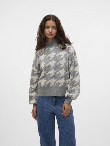 Pull-over 'Mira' VERO MODA en gris : devant