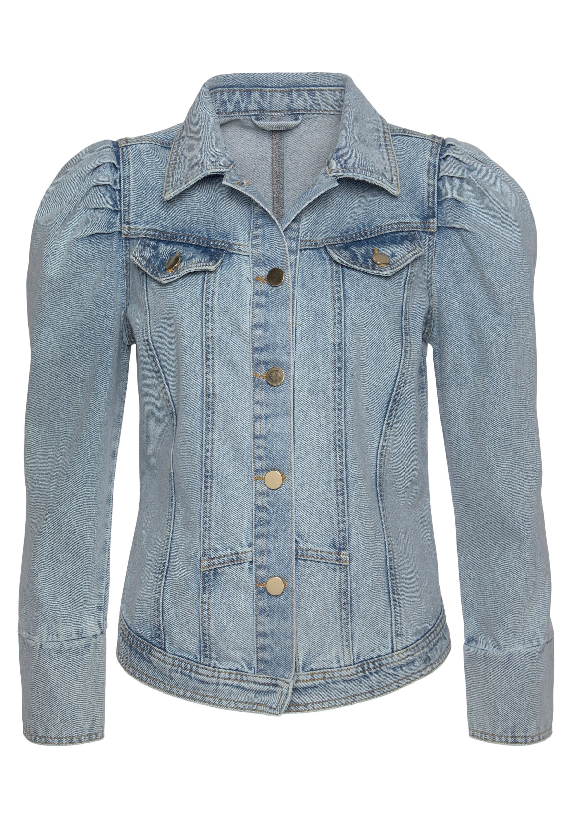 VIVANCE - Chaqueta de entretiempo en azul: frente