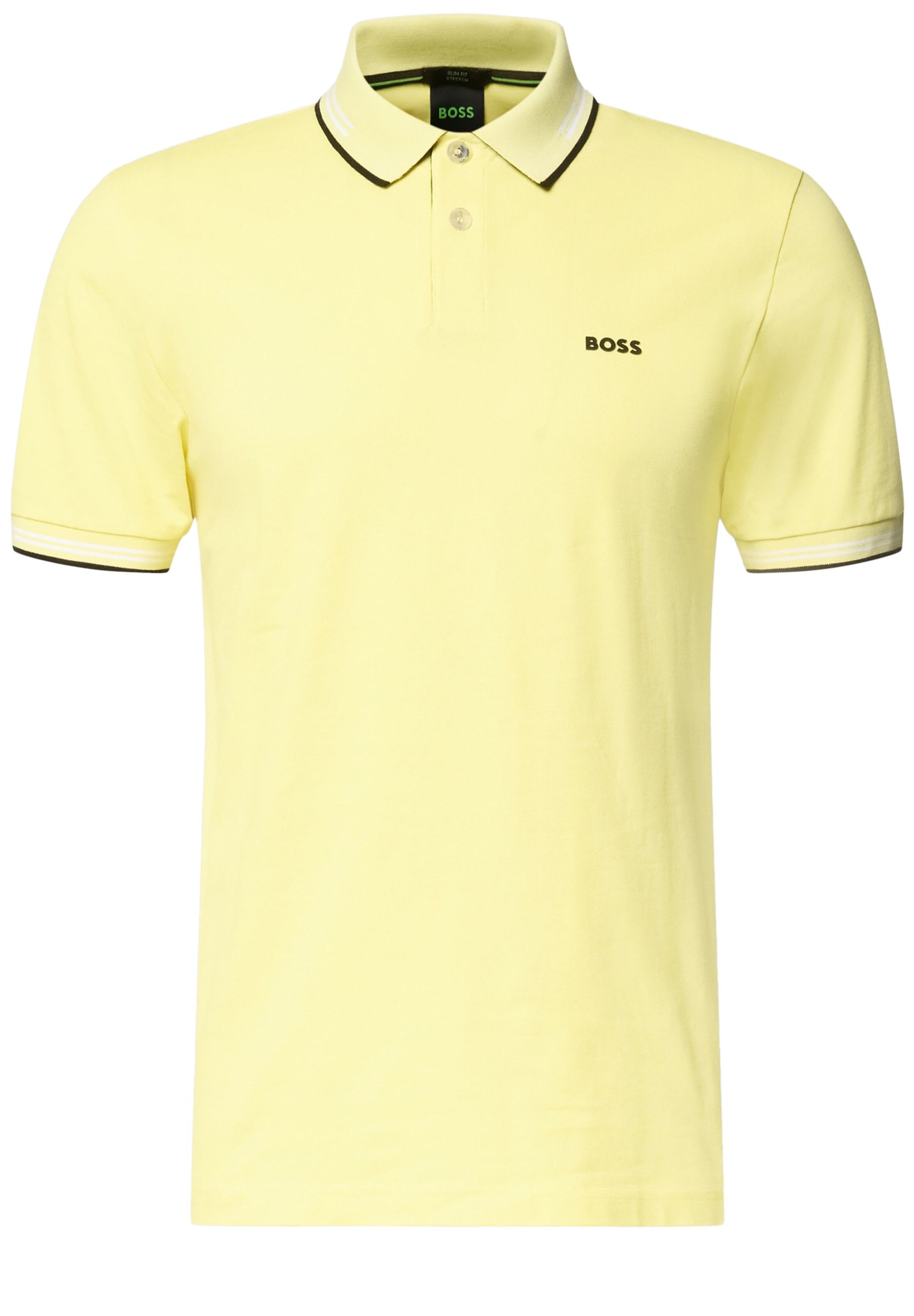 BOSS Shirt ' Paul ' in Yellow: front