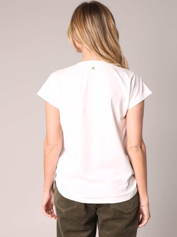 T-shirt ' MYKAMORE ' Deeluxe en blanc