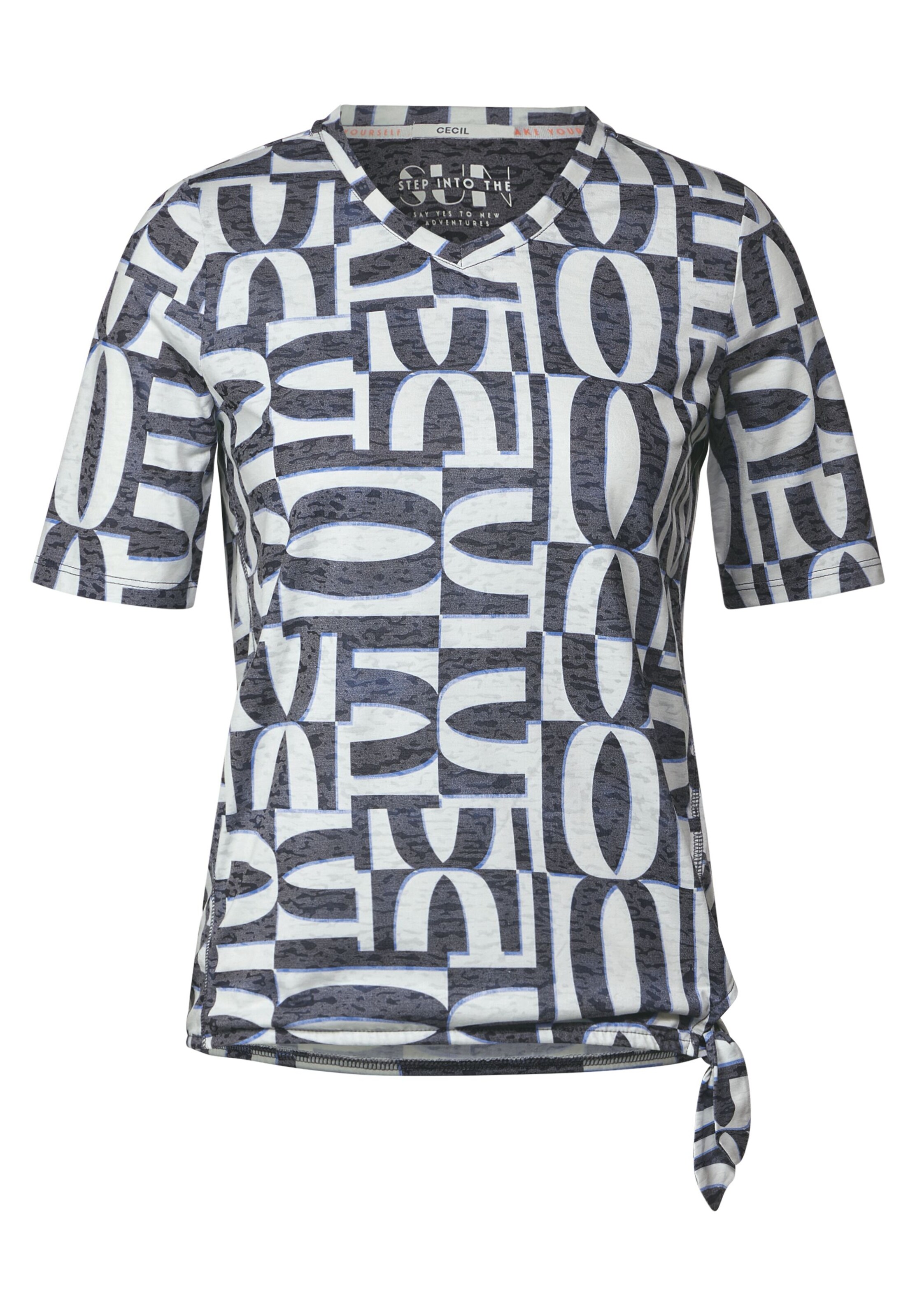 CECIL Shirt in Blau: Vorderseite