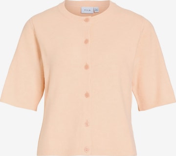 Cardigan 'VILiga' VILA en rose : devant