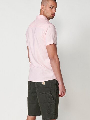 Regular fit Camicia di KOROSHI in rosa