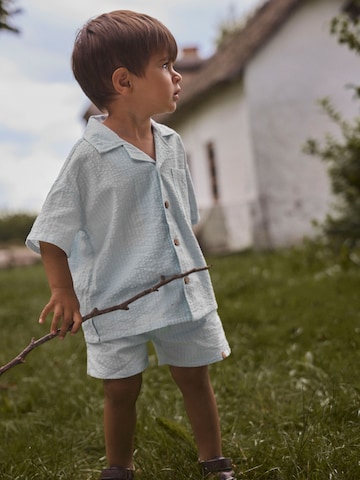 Coupe regular Chemise Lil'Atelier en bleu : devant