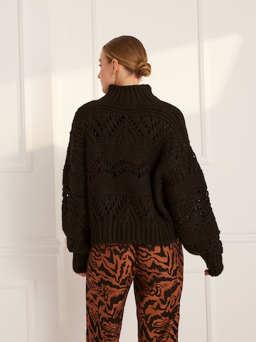 Guido Maria Kretschmer Women Sweater 'Silva' in Black